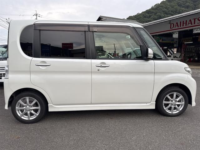 タント カスタムＸスペシャル　リア左側パワースライドドア　スマートキー　ＡＢＳ　オートエアコン　純正１４インチアルミ　電動格納ミラー　ＨＩＤヘッドライト　ベンチシート（4枚目）