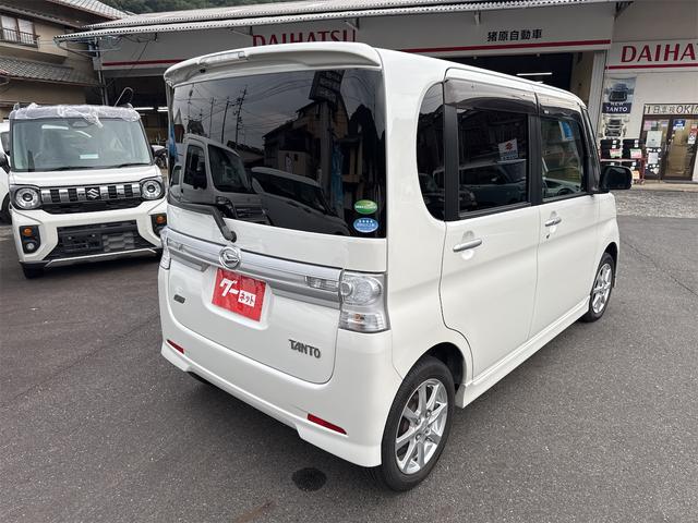 タント カスタムＸスペシャル　リア左側パワースライドドア　スマートキー　ＡＢＳ　オートエアコン　純正１４インチアルミ　電動格納ミラー　ＨＩＤヘッドライト　ベンチシート（8枚目）