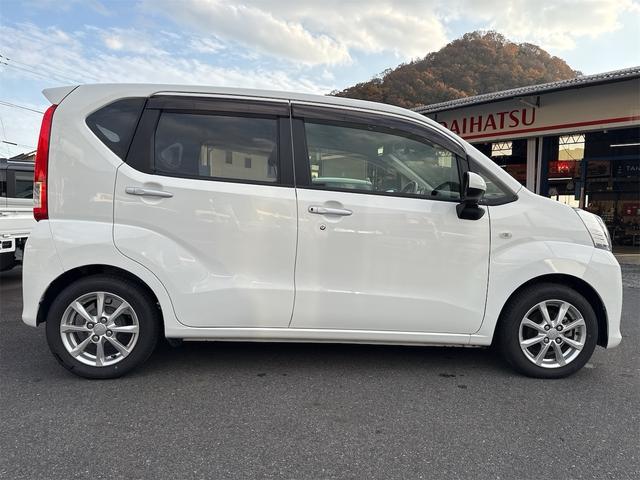 ムーヴ Ｘリミテッド　ＳＡＩＩＩ　純正ナビ（Ｂｌｕｅｔｏｏｔｈ・ＴＶ）　ＥＴＣ　運転席シートヒーター　スマートアシスト　バックカメラ　プッシュスタート　オートエアコン　電動格納ミラー　オートライト　ＡＢＳ　車検整備付　スマートキー（4枚目）