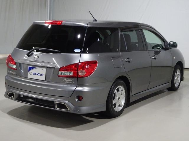 ウイングロード ライダー　フルセグ　メモリーナビ　ＤＶＤ再生　ミュージックプレイヤー接続可　バックカメラ　ＨＩＤヘッドライト　ワンオーナー　フルエアロ（3枚目）