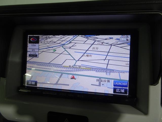 ハスラー Xターボ フルセグ メモリーナビ DVD再生 衝突被害軽減システム ETC HIDヘッドライト 記録簿 アイドリングストップ(9枚目)