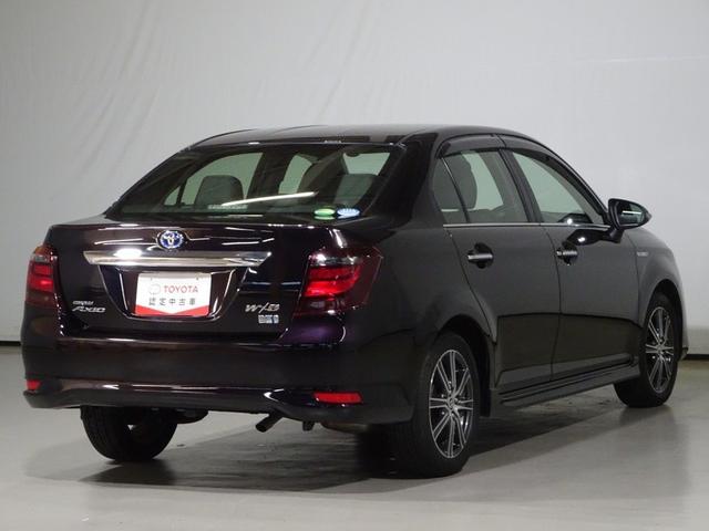 カローラアクシオ ハイブリッドG ダブルバイビー フルセグ メモリーナビ DVD再生 バックカメラ 衝突被害軽減システム ETC ドラレコ LEDヘッドランプ ワンオーナー 記録簿(3枚目)