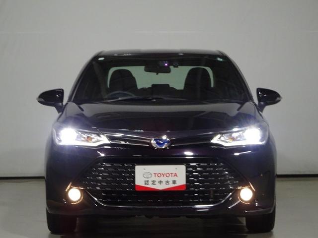 カローラアクシオ ハイブリッドG ダブルバイビー フルセグ メモリーナビ DVD再生 バックカメラ 衝突被害軽減システム ETC ドラレコ LEDヘッドランプ ワンオーナー 記録簿(4枚目)