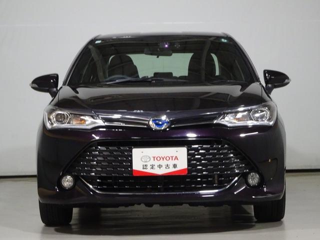 カローラアクシオ ハイブリッドG ダブルバイビー フルセグ メモリーナビ DVD再生 バックカメラ 衝突被害軽減システム ETC ドラレコ LEDヘッドランプ ワンオーナー 記録簿(16枚目)