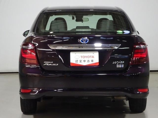 カローラアクシオ ハイブリッドG ダブルバイビー フルセグ メモリーナビ DVD再生 バックカメラ 衝突被害軽減システム ETC ドラレコ LEDヘッドランプ ワンオーナー 記録簿(19枚目)