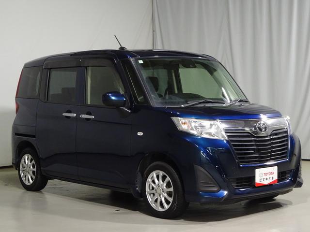 ルーミー Ｘ　Ｓ　トヨタ認定中古車　一年間保証付　ＣＤチューナー　ミュージックプレイヤー接続可　衝突被害軽減システム　オートハイビーム　スマートキー　アクセサリーソケット　片側パワースライドドア　社外アルミ（2枚目）