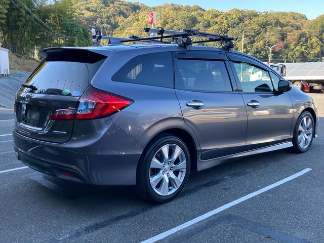 ジェイド ハイブリッドX フリップダウンモニター 3列シート チップアップシート ハーフレザーシート 前後ドライブレコーダー バックカメラ ルーフレール Bluetooth接続 スマートキー 電動格納ミラー(6枚目)