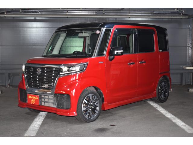 スペーシアカスタム ハイブリッドXS バックカメラ フルセグTV シートヒーター 両側パワースライドドア ETC パーキングセンサー(2枚目)