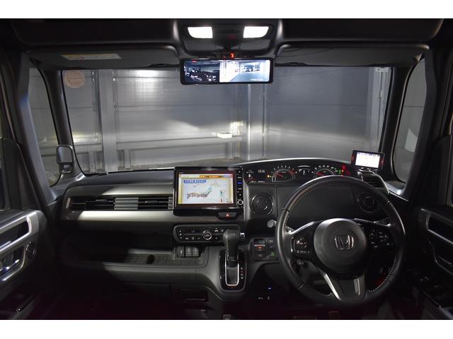 N-BOXカスタム Lターボ 純正ナビ フルセグTV バックカメラ ホンダセンシング ETC Bluetooth 両側パワースライドドア レーダー探知機 ドライブレコーダー インナーミラー エンジンスターター スマートキー(9枚目)