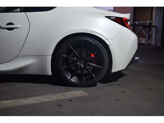 GR86 RZ 6MT ナビ フルセグTV HKS車高調 フジツボマフラー ブレンボキャリパー Bluetooth ETC クルーズコントロール バックカメラ シートヒーター 純正18インチAW LEDヘッドライト(43枚目)