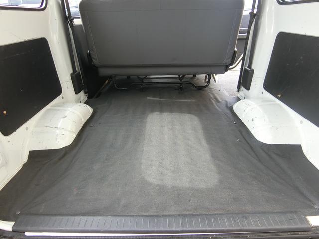 ライトエースバン ＤＸ　クラリオンナビ　ＥＴＣ　両側スライドドア　キーレス　　運転席助手席エアバック　純正ドアバイザー　フロント純正フロアゴムマット　スペアタイヤ　荷室内寸長１７６０ｍｍ×幅１４９５ｍｍ×高１３０５ｍｍ（10枚目）