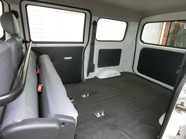 ライトエースバン ＤＸ　クラリオンナビ　ＥＴＣ　両側スライドドア　キーレス　　運転席助手席エアバック　純正ドアバイザー　フロント純正フロアゴムマット　スペアタイヤ　荷室内寸長１７６０ｍｍ×幅１４９５ｍｍ×高１３０５ｍｍ（42枚目）