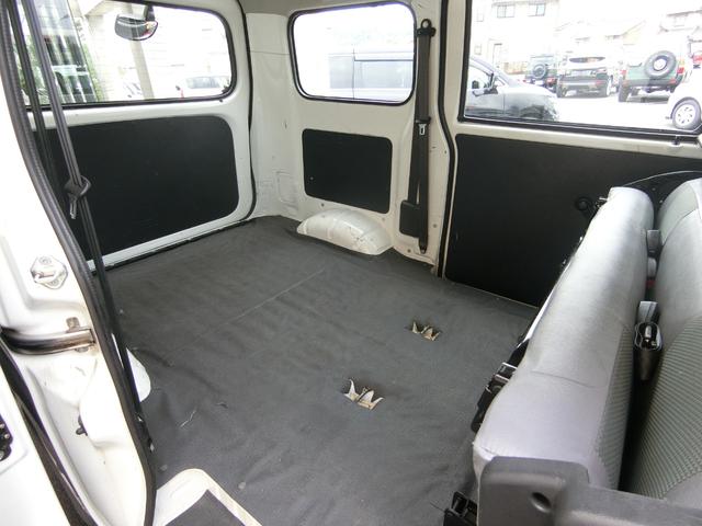 ライトエースバン ＤＸ　クラリオンナビ　ＥＴＣ　両側スライドドア　キーレス　　運転席助手席エアバック　純正ドアバイザー　フロント純正フロアゴムマット　スペアタイヤ　荷室内寸長１７６０ｍｍ×幅１４９５ｍｍ×高１３０５ｍｍ（43枚目）