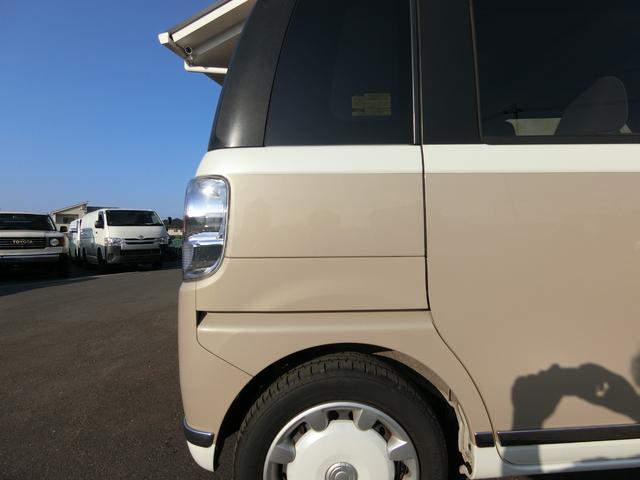 ムーヴキャンバス Ｘメイクアップリミテッド　ＳＡＩＩＩ　全周囲カメラ　ダイハツ純正ナビ　両側パワースライドドア　オートライト　ベンチシート　スマートキー　Ｂｌｕｅｔｏｏｔｈ接続　電動格納ミラー　エアバッグ　フルセグ　アイドリングストップ　記録簿　禁煙（61枚目）