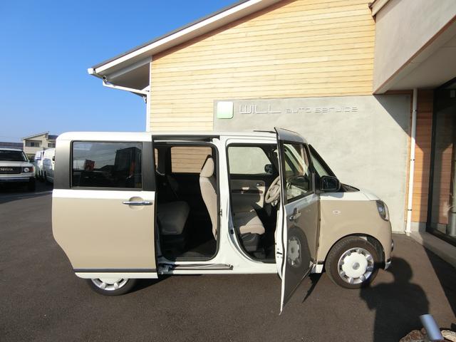 ムーヴキャンバス Ｘメイクアップリミテッド　ＳＡＩＩＩ　全周囲カメラ　ダイハツ純正ナビ　両側パワースライドドア　オートライト　ベンチシート　スマートキー　Ｂｌｕｅｔｏｏｔｈ接続　電動格納ミラー　エアバッグ　フルセグ　アイドリングストップ　記録簿　禁煙（64枚目）