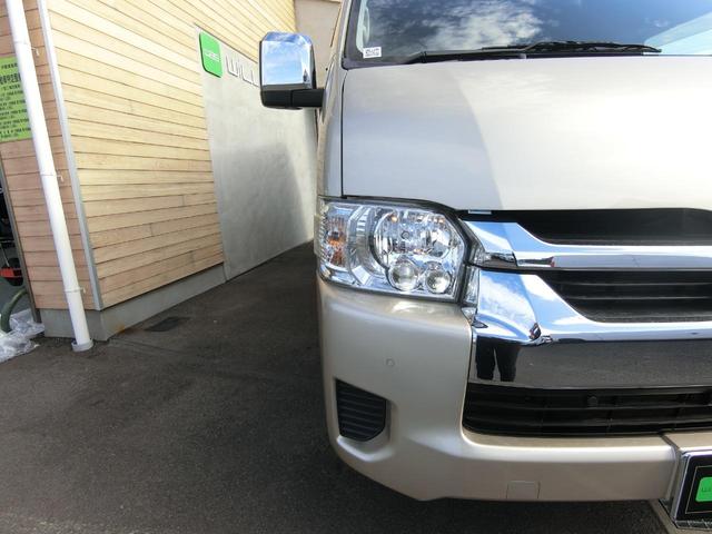 ハイエースワゴン グランドキャビン 6AT4WD 10人乗り BAREROCK15インチAW トヨタセーフティセンス 360°パノラミックビューモニター デジタルインナーミラー ETC2.0 LEDヘッドライト パワースライドドア 禁煙(21枚目)