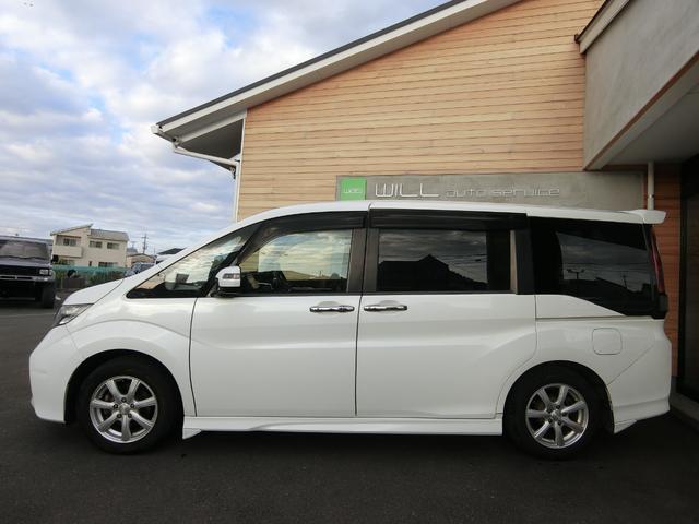 ステップワゴンスパーダ スパーダクールスピリット　アドバンスパッケージα　８人乗り　ターボ　純正ナビ　１６インチＡＷ　クルーズコントロール　両側パワースライドドア　リアわくわくゲート　リアエンターテインメントシステム　バックカメラ　ハーフレザー　シートヒーター　パドルシフト（57枚目）