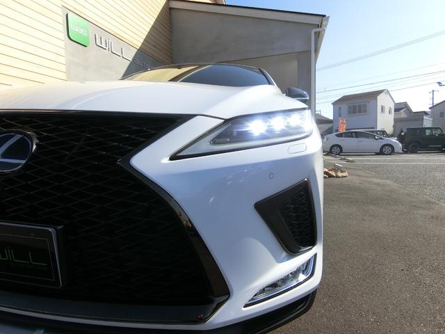 ＲＸ ＲＸ４５０ｈ　Ｆスポーツ　フルタイム４ＷＤ　サンルーフ　アラウンドビューモニター　レーダークルーズ　純正２０インチＡＷ　ＨＵＤ　ＢＳＭ　シートヒーター　シートエアコン　レザーシート　パワーシート　電動リアゲート　禁煙　記録簿（24枚目）