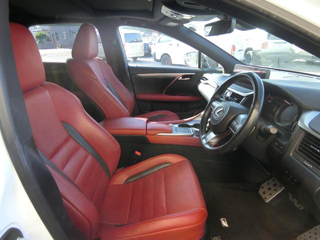 ＲＸ ＲＸ４５０ｈ　Ｆスポーツ　フルタイム４ＷＤ　サンルーフ　アラウンドビューモニター　レーダークルーズ　純正２０インチＡＷ　ＨＵＤ　ＢＳＭ　シートヒーター　シートエアコン　レザーシート　パワーシート　電動リアゲート　禁煙　記録簿（26枚目）