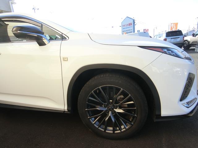 ＲＸ ＲＸ４５０ｈ　Ｆスポーツ　フルタイム４ＷＤ　サンルーフ　アラウンドビューモニター　レーダークルーズ　純正２０インチＡＷ　ＨＵＤ　ＢＳＭ　シートヒーター　シートエアコン　レザーシート　パワーシート　電動リアゲート　禁煙　記録簿（52枚目）