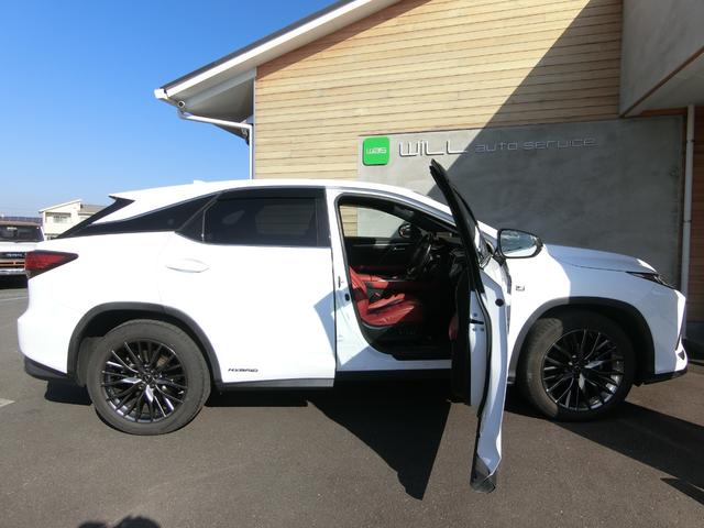 ＲＸ ＲＸ４５０ｈ　Ｆスポーツ　フルタイム４ＷＤ　サンルーフ　アラウンドビューモニター　レーダークルーズ　純正２０インチＡＷ　ＨＵＤ　ＢＳＭ　シートヒーター　シートエアコン　レザーシート　パワーシート　電動リアゲート　禁煙　記録簿（58枚目）