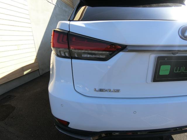 ＲＸ ＲＸ４５０ｈ　Ｆスポーツ　フルタイム４ＷＤ　サンルーフ　アラウンドビューモニター　レーダークルーズ　純正２０インチＡＷ　ＨＵＤ　ＢＳＭ　シートヒーター　シートエアコン　レザーシート　パワーシート　電動リアゲート　禁煙　記録簿（62枚目）