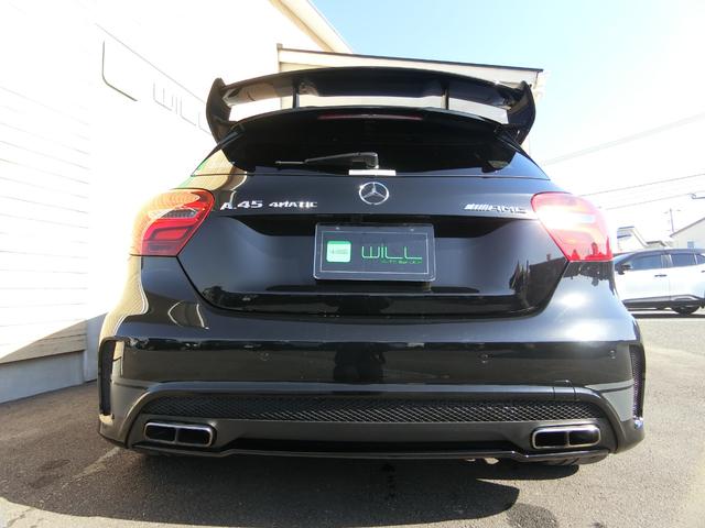 Aクラス A45 AMG 4マチック エディション 1 ターボ7AT 4WD ナガホリレーシング Fi-exhaust 可変バルブ HIDヘッドライト レーダークルーズ レザーシート ドラレコ前後 ETC2.0 バックカメラ BSM パワーシート 禁煙(68枚目)