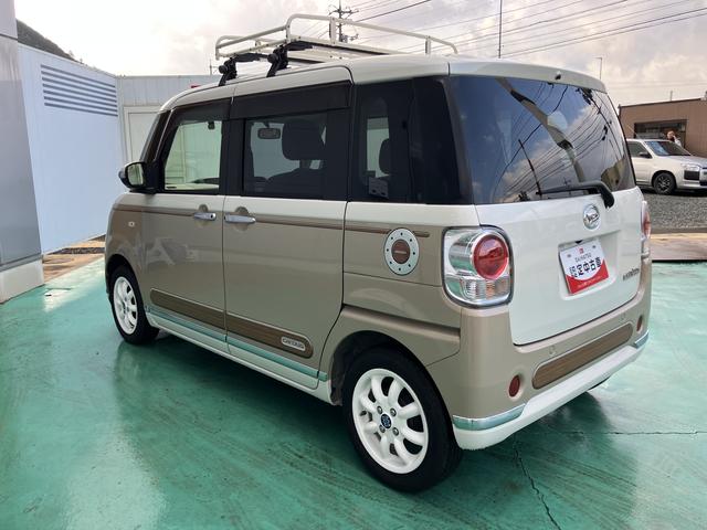 ムーヴキャンバス ＧメイクアップＶＳ　ＳＡＩＩＩ　踏み間違え防止　ＡＨＢ　衝突安全ボディ　電動格納ミラー　ＬＥＤライト　キーフリーシステム　オートライト　セキュリティアラーム　エアバック　ＡＢＳ　プッシュスタートスマートキー　両側パワードア　１オーナ（12枚目）