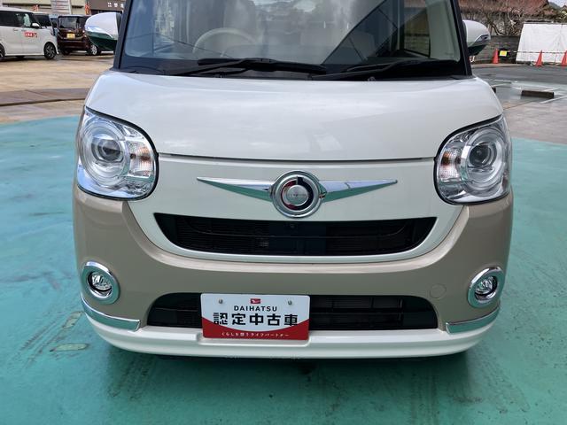 ムーヴキャンバス ＧメイクアップＶＳ　ＳＡＩＩＩ　踏み間違え防止　ＡＨＢ　衝突安全ボディ　電動格納ミラー　ＬＥＤライト　キーフリーシステム　オートライト　セキュリティアラーム　エアバック　ＡＢＳ　プッシュスタートスマートキー　両側パワードア　１オーナ（14枚目）