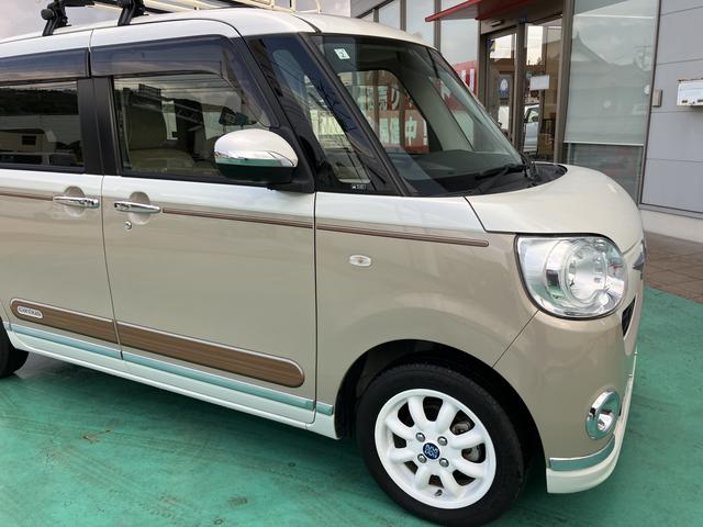 ムーヴキャンバス ＧメイクアップＶＳ　ＳＡＩＩＩ　踏み間違え防止　ＡＨＢ　衝突安全ボディ　電動格納ミラー　ＬＥＤライト　キーフリーシステム　オートライト　セキュリティアラーム　エアバック　ＡＢＳ　プッシュスタートスマートキー　両側パワードア　１オーナ（15枚目）