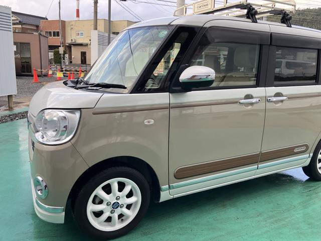 ムーヴキャンバス ＧメイクアップＶＳ　ＳＡＩＩＩ　踏み間違え防止　ＡＨＢ　衝突安全ボディ　電動格納ミラー　ＬＥＤライト　キーフリーシステム　オートライト　セキュリティアラーム　エアバック　ＡＢＳ　プッシュスタートスマートキー　両側パワードア　１オーナ（16枚目）