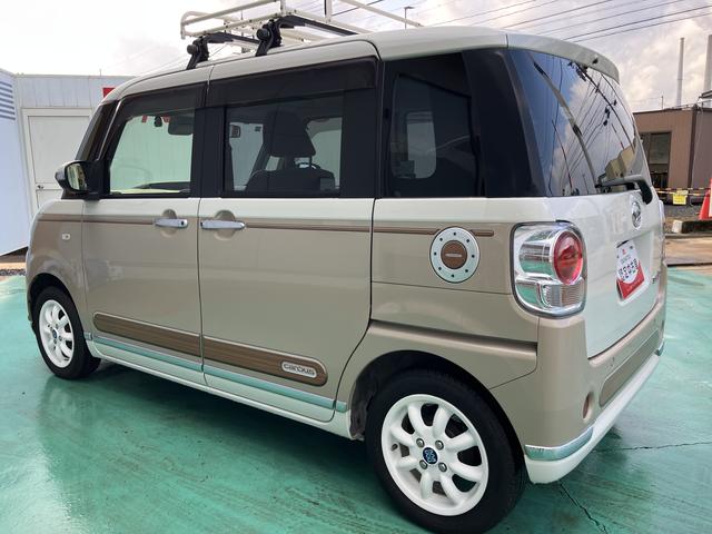 ムーヴキャンバス ＧメイクアップＶＳ　ＳＡＩＩＩ　踏み間違え防止　ＡＨＢ　衝突安全ボディ　電動格納ミラー　ＬＥＤライト　キーフリーシステム　オートライト　セキュリティアラーム　エアバック　ＡＢＳ　プッシュスタートスマートキー　両側パワードア　１オーナ（17枚目）