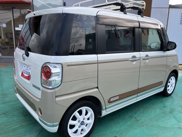 ムーヴキャンバス ＧメイクアップＶＳ　ＳＡＩＩＩ　踏み間違え防止　ＡＨＢ　衝突安全ボディ　電動格納ミラー　ＬＥＤライト　キーフリーシステム　オートライト　セキュリティアラーム　エアバック　ＡＢＳ　プッシュスタートスマートキー　両側パワードア　１オーナ（18枚目）