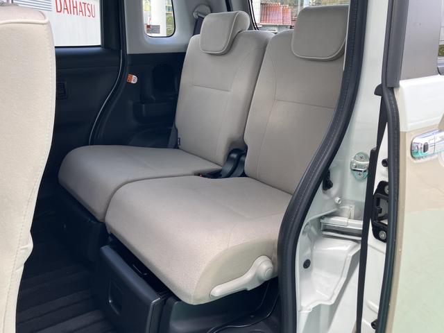 ムーヴキャンバス ＧメイクアップＶＳ　ＳＡＩＩＩ　踏み間違え防止　ＡＨＢ　衝突安全ボディ　電動格納ミラー　ＬＥＤライト　キーフリーシステム　オートライト　セキュリティアラーム　エアバック　ＡＢＳ　プッシュスタートスマートキー　両側パワードア　１オーナ（49枚目）