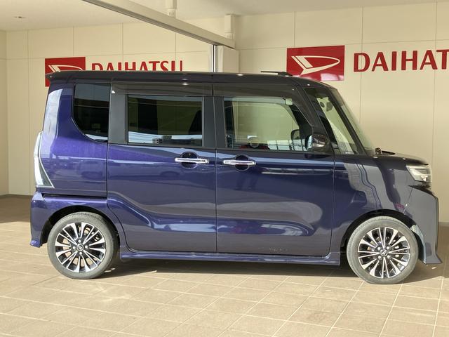 タント カスタムＲＳ　レーンキープＡ　運転席シートヒーター　ＳＤ　オートＬＥＤ　ターボエンジン　禁煙　ナビ付き　１オーナー　ＤＶＤ　キーフリー　アルミホイール　ＡＢＳ　エアバック　記録簿　エマージェンシーブレーキ（4枚目）