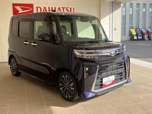 タント カスタムＲＳ　レーンキープＡ　運転席シートヒーター　ＳＤ　オートＬＥＤ　ターボエンジン　禁煙　ナビ付き　１オーナー　ＤＶＤ　キーフリー　アルミホイール　ＡＢＳ　エアバック　記録簿　エマージェンシーブレーキ（6枚目）