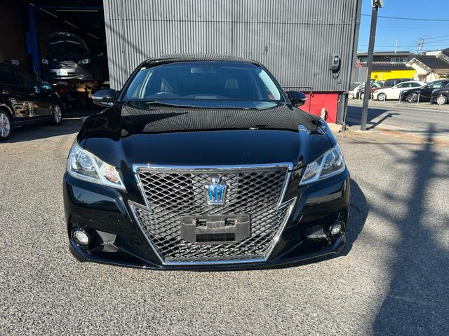 クラウン アスリートS サンルーフ 黒本革シート 前席シートヒーター&エアシート ETC 純正ナビフルセグTV・バックカメラ 純正18インチAW Tom’sマフラー TEIN車高調 オートライト クルコン(2枚目)