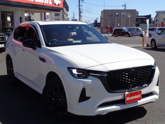 ＣＸ－６０ ＸＤ－ハイブリッド　プレミアムスポーツ　４ＷＤ・スマートキー・純ナビＴＶ・３６０°・ＨＤＭＩ・ＢＴ・アダプティブクルーズ・ＨＵＤ・シートヒーター・シートベンチレーター・Ｐバックドア・前後ドラレコ・ＢＯＳＥサウンド・ワンオーナー・禁煙（2枚目）