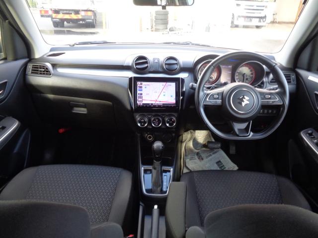 スイフト ハイブリッドML 純正8インチナビ/フルセグ/Bluetooth/運席シートヒーター/パドルシフト/オートライト/DVD再生/レーダーブレーキ/レーンアシスト/レーダークルーズ(3枚目)