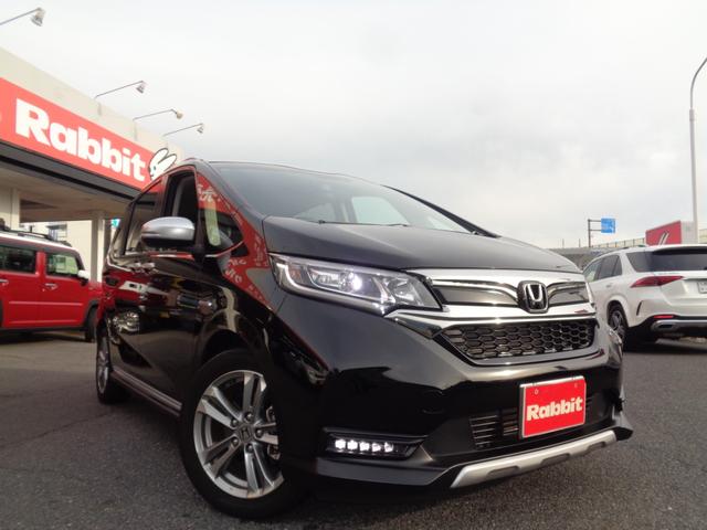 フリード＋ハイブリッド ハイブリッド・クロスターホンダセンシング　スマートキー・ＤＯＰ９インチナビＴＶ・Ｂカメラ・ＢＴ・両側パワスラ・純１６インチＡＷ・アダプティブクルーズ・ＬＥＤライト・無限シフトノブ・ルーフラック・前後ドラレコ・シートヒーター・ワンオーナー（5枚目）