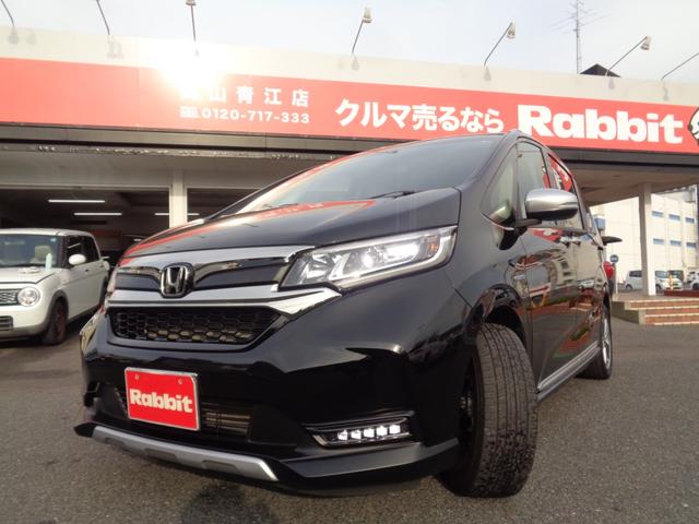 フリード＋ハイブリッド ハイブリッド・クロスターホンダセンシング　スマートキー・ＤＯＰ９インチナビＴＶ・Ｂカメラ・ＢＴ・両側パワスラ・純１６インチＡＷ・アダプティブクルーズ・ＬＥＤライト・無限シフトノブ・ルーフラック・前後ドラレコ・シートヒーター・ワンオーナー（9枚目）