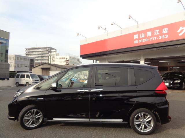 フリード＋ハイブリッド ハイブリッド・クロスターホンダセンシング　スマートキー・ＤＯＰ９インチナビＴＶ・Ｂカメラ・ＢＴ・両側パワスラ・純１６インチＡＷ・アダプティブクルーズ・ＬＥＤライト・無限シフトノブ・ルーフラック・前後ドラレコ・シートヒーター・ワンオーナー（10枚目）