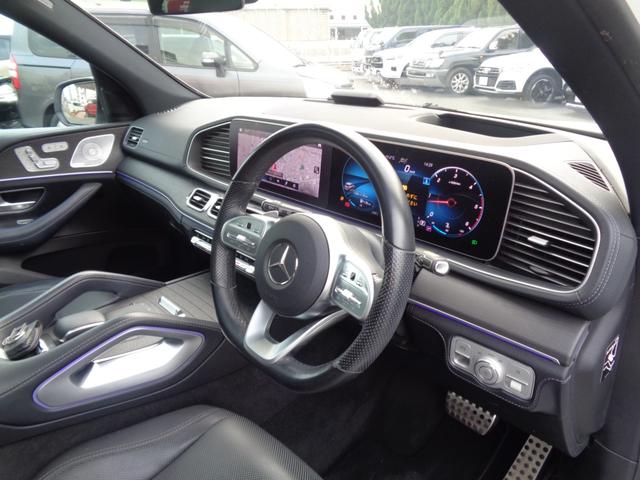 GLE GLE400d 4マチックスポーツ キーレスゴー・サンルーフ・純ナビTV・360°・BT・ブルメスター・アダプティブクルーズ・黒レザー・Pシート・ベンチレーター・ワイヤレスチャージャー・ドラレコ・Pバックドア・ワンオーナー(18枚目)
