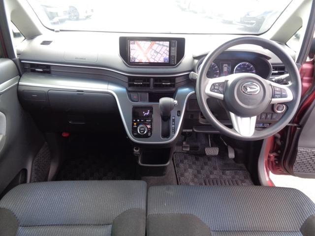 ムーヴ カスタム　Ｘ　ＳＡ　純正ナビ／フルセグ／ＤＶＤ再生／Ｂｌｕｅｔｏｏｔｈ／バックカメラ／ＬＥＤライト／スマートアシスト／ＥＴＣ／オートライト／（3枚目）