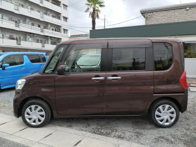 タント X SAIII ナビフルセグTV Bluetooth バックカメラ 禁煙車 衝突軽減システム スマートキー 左パワースライドドア シートヒーター オートエアコン オートライト 新品タイヤ4本 新品バッテリー(5枚目)