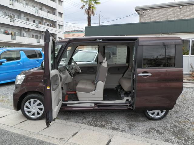 タント X SAIII ナビフルセグTV Bluetooth バックカメラ 禁煙車 衝突軽減システム スマートキー 左パワースライドドア シートヒーター オートエアコン オートライト 新品タイヤ4本 新品バッテリー(45枚目)