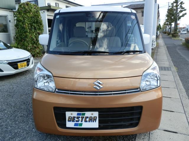 スペーシア X レーダーブレーキサポート 走行7万km ナビTV Bluetooth ETC 衝突軽減システム 禁煙車 左パワースライドドア オートライト ツートンカラー/ホワイトルーフ(3枚目)