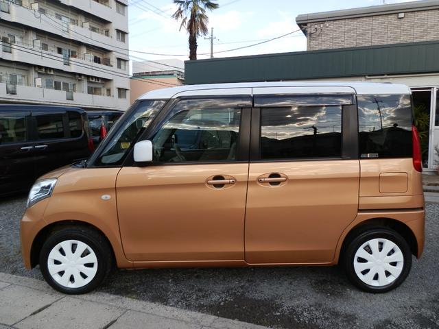 スペーシア X レーダーブレーキサポート 走行7万km ナビTV Bluetooth ETC 衝突軽減システム 禁煙車 左パワースライドドア オートライト ツートンカラー/ホワイトルーフ(5枚目)