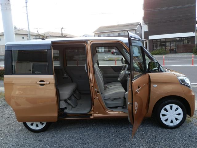 スペーシア X レーダーブレーキサポート 走行7万km ナビTV Bluetooth ETC 衝突軽減システム 禁煙車 左パワースライドドア オートライト ツートンカラー/ホワイトルーフ(44枚目)