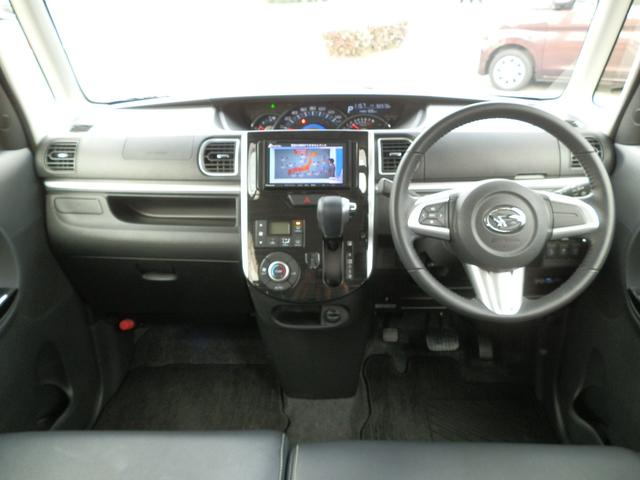 タント カスタムＲＳ　トップエディションＳＡＩＩ　ターボ　ナビフルセグＴＶ　Ｂｌｕｅｔｏｏｔｈ　バックカメラ　ＥＴＣ　両側パワースライドドア　禁煙車　ワンオーナー　スマートアシストＩＩ衝突衝突軽減システム　電動格納ミラー　純正アルミホイール　記録簿（11枚目）